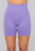 Paars Yoga Broekje met Scrunch