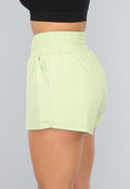 Groene Loose Fit Sportshort
