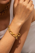 Gouden Statement Chain Armband