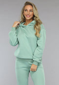 Fleece Joggingpak in Mint