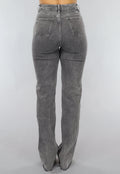 Redial Jeans  Tall Grijze Straight Leg Jeans met Stretch