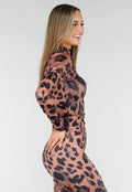 Leopard Print Two Piece Set