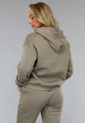 Fleece Joggingpak in Taupe