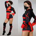 Kort Ninja Kostuum
