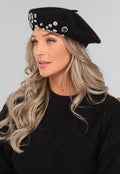 Baret met Glitter Stenen