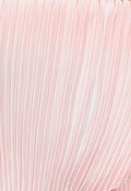 Satijnen Plissé Sjaaltje in Babyroze
