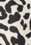 Panterprint Sjaal in Beige Kleur