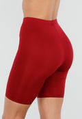 Bordeaux High Waist Short Legging