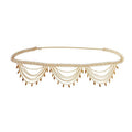 Gouden Layered Heupriem met Bedeltjes