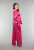 Roze Fluwelen Two Piece