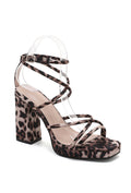 Panter Strappy Sandaletten met Blokhak