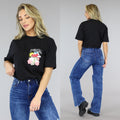 Zwart Oversized Trippy T-Shirt
