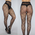 Panty met Kleine Fishnet en GG Print