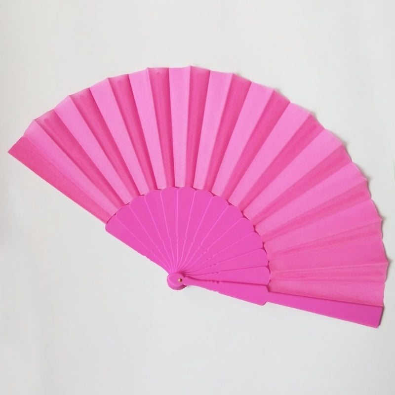 Strakke Party Waaier Fuchsia