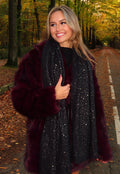 Sjaal met Gouden Glinster Details