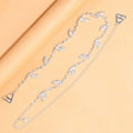 Gouden Leaf BH Band met Strass