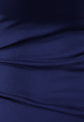 Royaal Blauwe Top van Stretch Stof