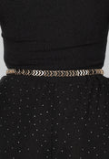Gouden Zigzag Stretch Ceintuur