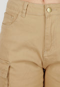 Camel Cargo Broek met Steekzakken en Klepzakken