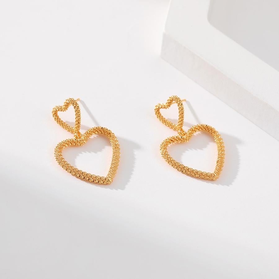 Gouden Hartjes Oorhangers