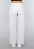 Wide Leg Joggingbroek in Lichtblauw