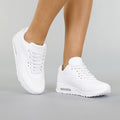 Witte Sneakers met Lucht Zool
