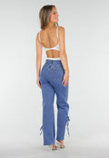 Witte Bodysuit met Spaghetti Bandjes en Pads