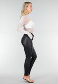 Witte Mesh Fishnet Body met Stretch