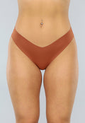 Bruine String met V Model