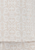 Beige Mouwloze Stretch Top met Schoudervulling en Ronde Hals