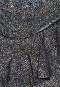 Holografische Glitter Ruffle Skort
