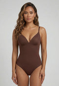 Corrigerend Stringbody Bruin met Verstelbare Bandjes