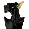 Earcuff met Groen Vlinder Ontwerp