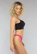 Fel Roze Naadloze String