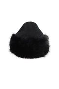 Gebreide Muts met Brede Faux Fur Rand