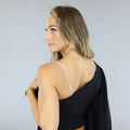 Zilveren Strass Bh Band met Infinity Teken