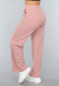 Oudroze Wide Leg Lounge Broek