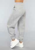 Grijze Jogger met Grote Elastische Band
