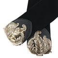 Elastische Tailleriem met Gouden Haaksluiting