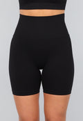 Zwarte Biker Short met Scrunch