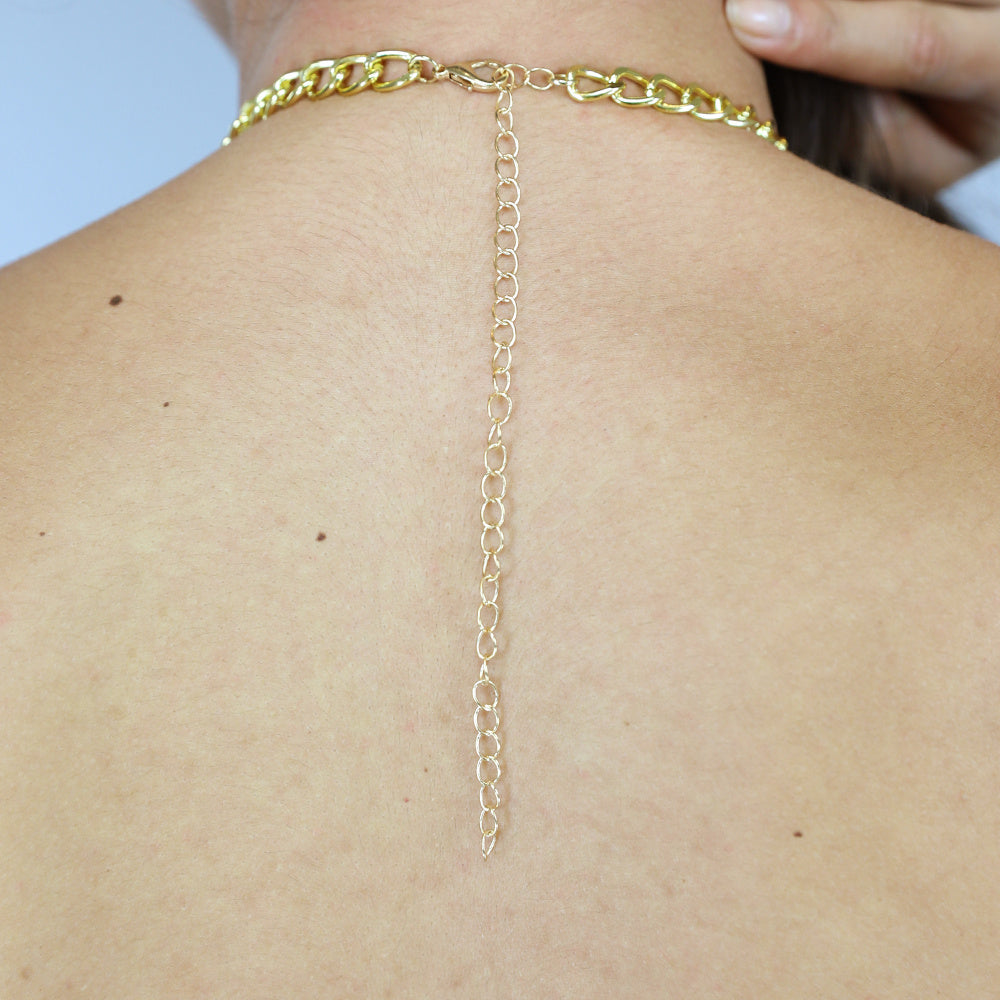 Gouden Diamond Sexy Bodychain