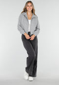 Sweatvest met Lange Mouwen in Grijs