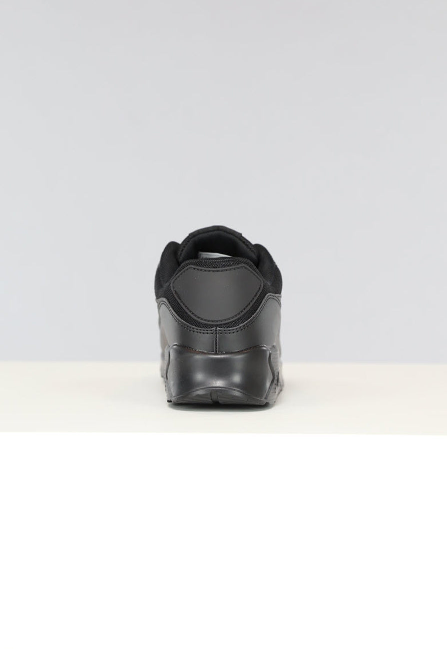 Basic Zwarte Sneakers met Lucht Zool