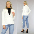 Witte Button Blazer