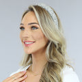 Zilveren Glitter Diadeem