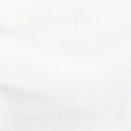 Witte Rib Crop Top met Spaghettibandjes
