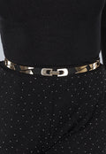 Rekbare Riem met Gouden Details