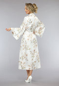 Lange Bridal Bloemenprint Kimono