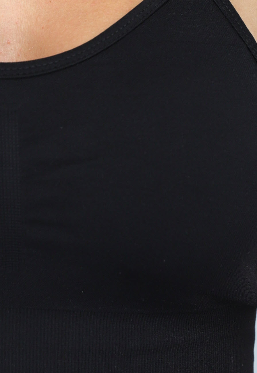 Zwarte Sport BH met Uitneembare Pads