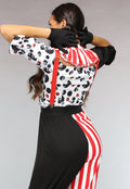 Psycho Clown Kostuum met Accessoires
